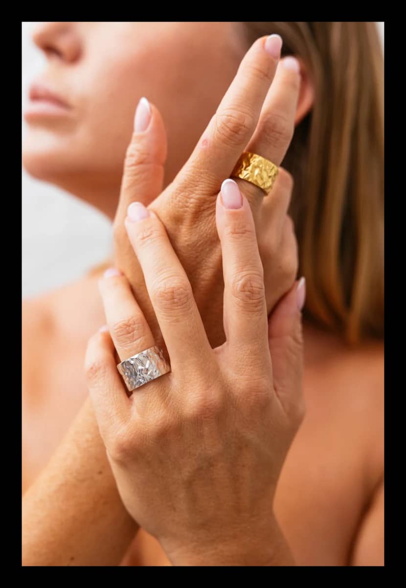 Ring DASAR 22K vergoldet
