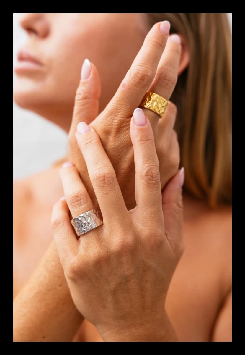 Ring DASAR 22K vergoldet